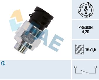 Sensor, compressed-air system FAE 18124