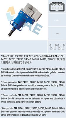 FAE 24849 Stop Light Switch