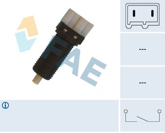 FAE 24870 Switch, clutch control (cruise control)