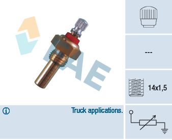 Sensor, coolant temperature FAE 30130