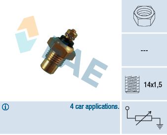 Sensor, coolant temperature FAE 30160