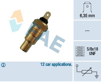 FAE 31110 Sensor, coolant temperature