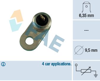 FAE 31220 Sensor, coolant temperature