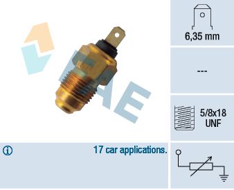 Sensor, coolant temperature FAE 31240