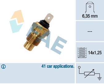 Sensor, coolant temperature FAE 31280