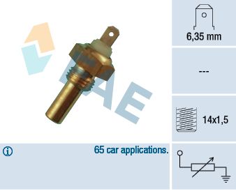 Sensor, coolant temperature FAE 31290
