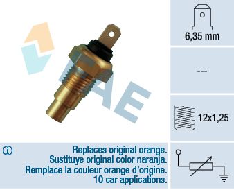 FAE 31520 Sensor, coolant temperature