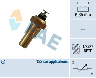 Sensor, coolant temperature FAE 32070