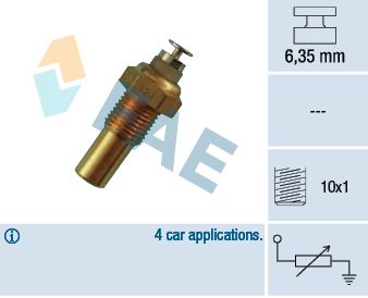 FAE 32100 Sensor, coolant temperature