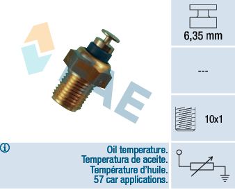 FAE 32200 Sensor, oil temperature