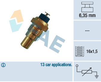 FAE 32210 Sensor, coolant temperature