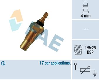 FAE 32310 Sensor, coolant temperature