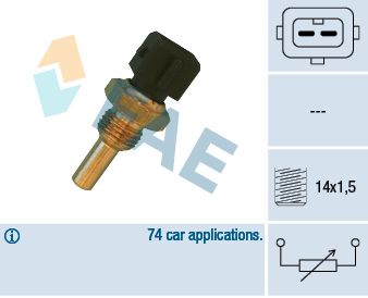 Sensor, coolant temperature FAE 32560