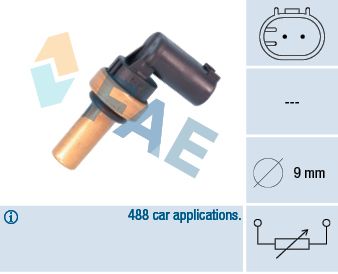 FAE 32710 Sensor, coolant temperature
