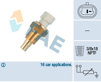 Sensor, coolant temperature FAE 32711