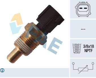 Sensor, coolant temperature FAE 33335