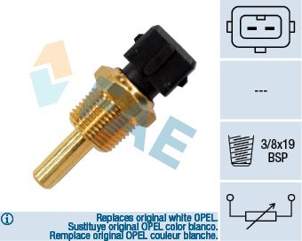 FAE 33350 Sensor, oil temperature
