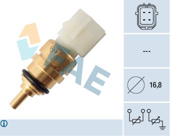 Sensor, coolant temperature FAE 33357