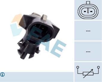 FAE 33501 Sensor, exterior temperature