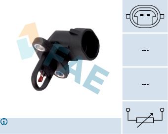 FAE 33506 Sensor, exterior temperature