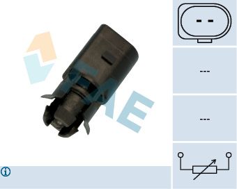 FAE 33515 Sensor, exterior temperature