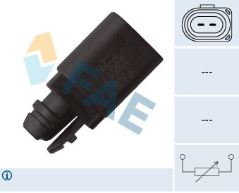 FAE 33517 Sensor, exterior temperature