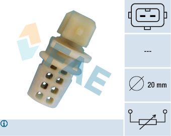 FAE 33520 Sensor, intake air temperature