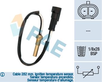 FAE 33555 Sensor, coolant temperature