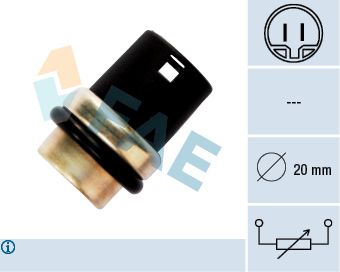 FAE 33610 Sensor, coolant temperature