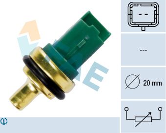 FAE 33706 Sensor, coolant temperature