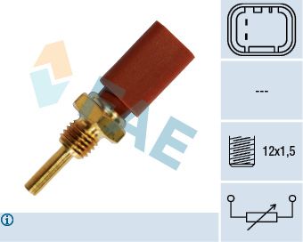 Sensor, coolant temperature FAE 33710