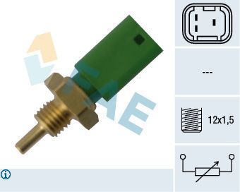 Sensor, coolant temperature FAE 33727