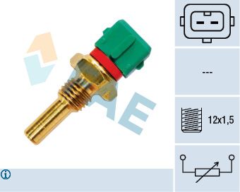 FAE 33770 Sensor, coolant temperature
