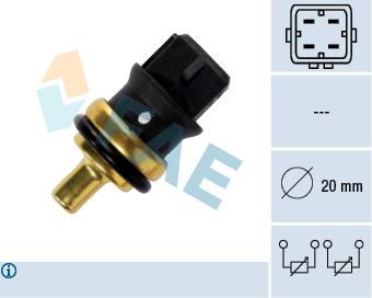 FAE 33785 Sensor, coolant temperature
