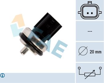 FAE 33811 Sensor, coolant temperature