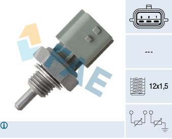 FAE 33841 Sensor, coolant temperature
