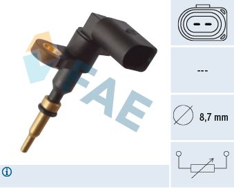 Sensor, coolant temperature FAE 33895