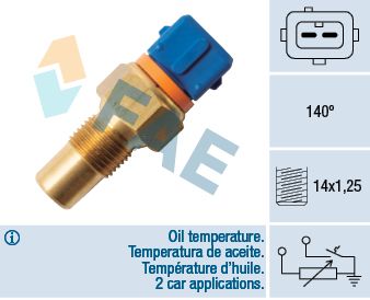Sensor, coolant temperature FAE 34120
