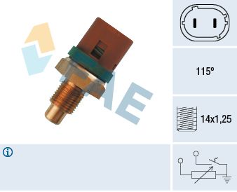 FAE 34230 Sensor, coolant temperature