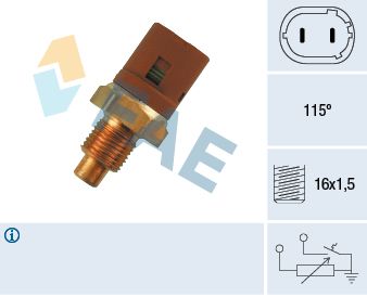 FAE 34290 Sensor, coolant temperature