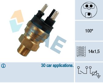 FAE 34310 Sensor, coolant temperature