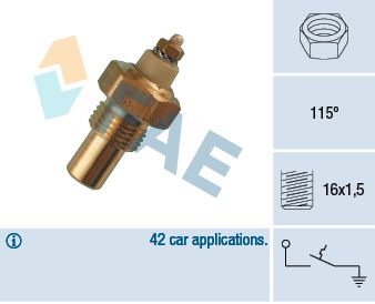 Temperature Switch, coolant warning lamp FAE 35150