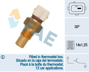 Temperature Switch, coolant warning lamp FAE 35295