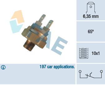 FAE 35440 Temperature Switch, intake manifold preheating