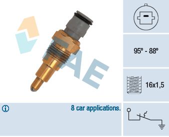 Temperature Switch, radiator fan FAE 36140