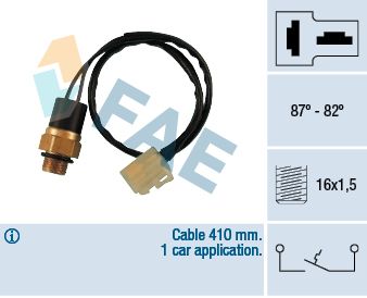 FAE 36240 Temperature Switch, radiator fan