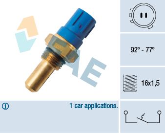 FAE 36380 Temperature Switch, radiator fan