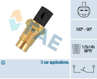 FAE 36497 Temperature Switch, radiator fan