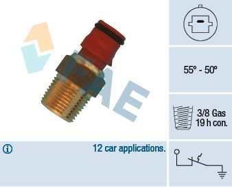 FAE 36560 Temperature Switch, radiator fan
