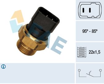 FAE 37210 Temperature Switch, radiator fan